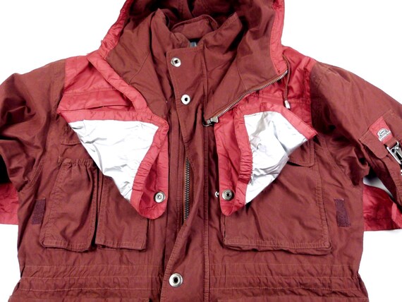 ジャケット・アウター 80s CAMEL TROPHY A-2 real leatherblouson CAMEL TROPHY Vintage 80's/90's Cold Weather Jacket Size 48 Fits L