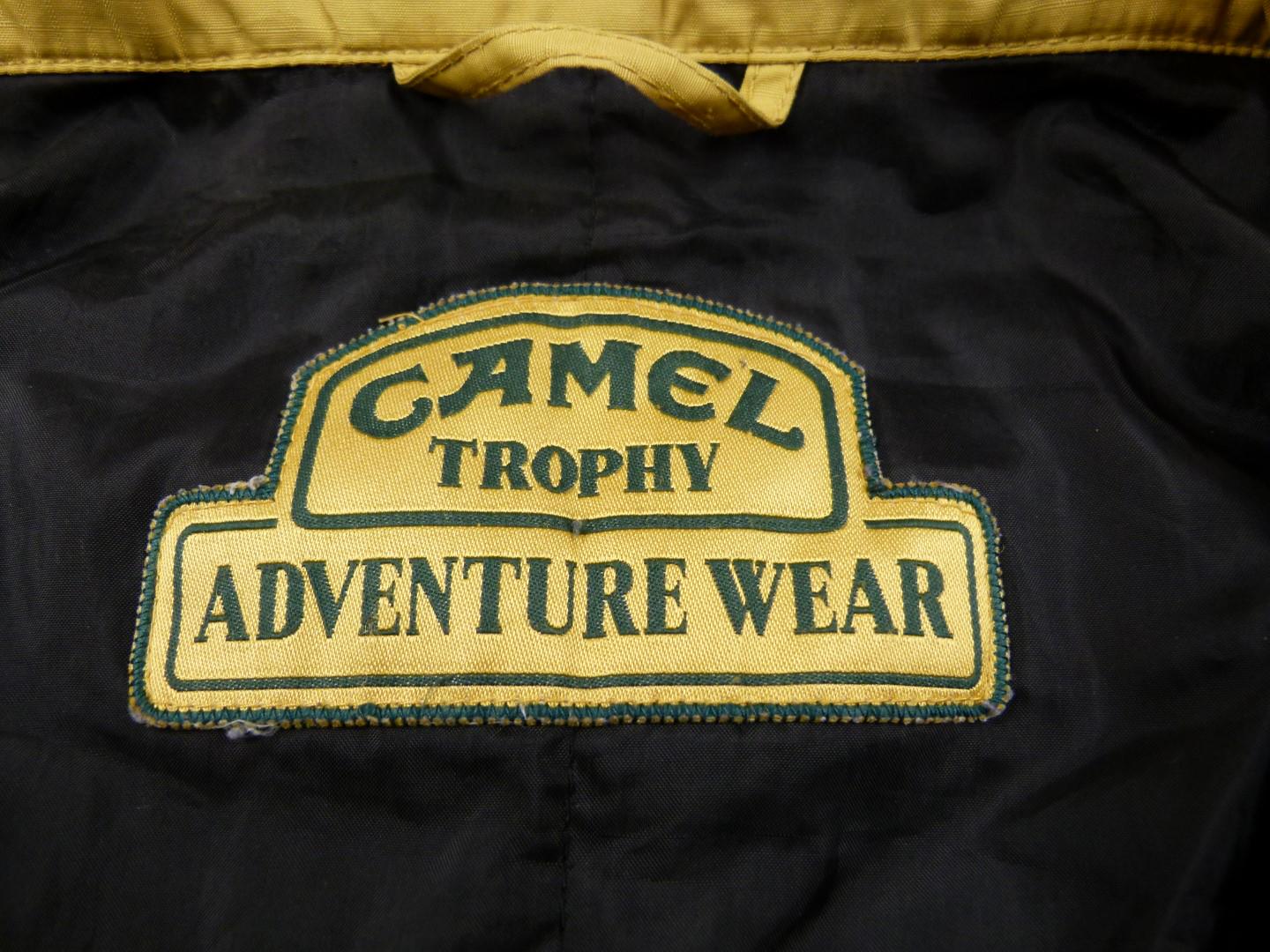 CAMEL TROPHY Vintage Cam-tex Lined Cold Weather Jacket Size