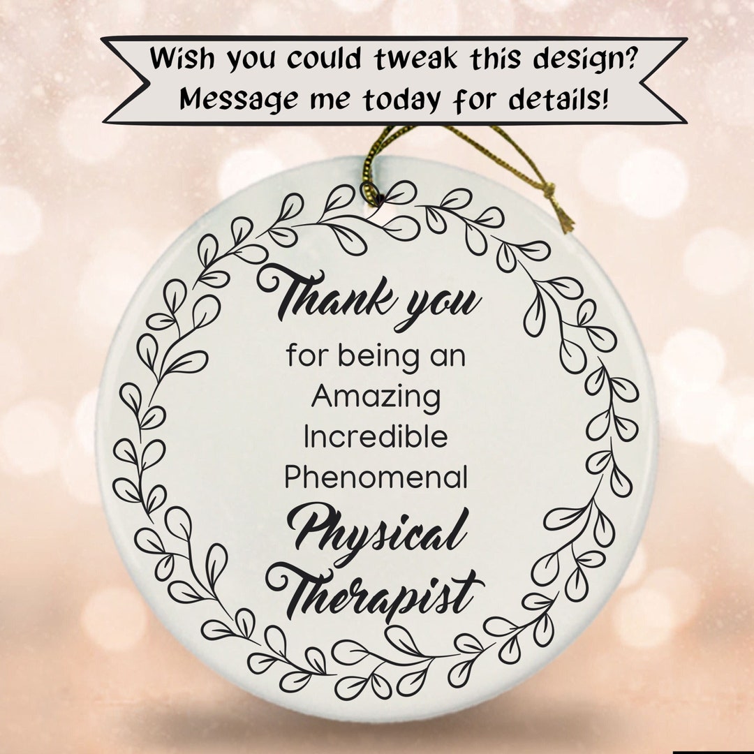 Gift for Physical Therapist to Say Thank You, Physical Therapist