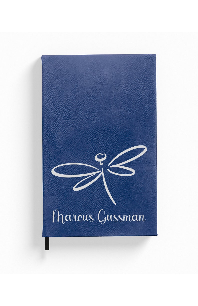 Dragonfly Journal, Dragonfly Notebook, Personalized Notebook
