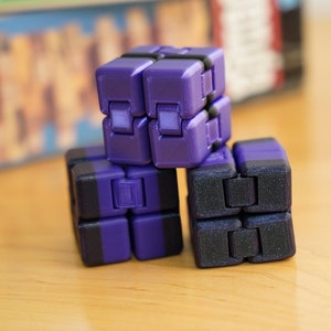 Infinity Cube Fidget Toy 3D Printed Cube