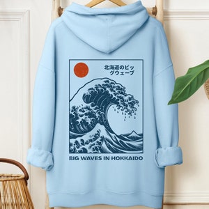 Great Wave Hoodie Etsy Ireland