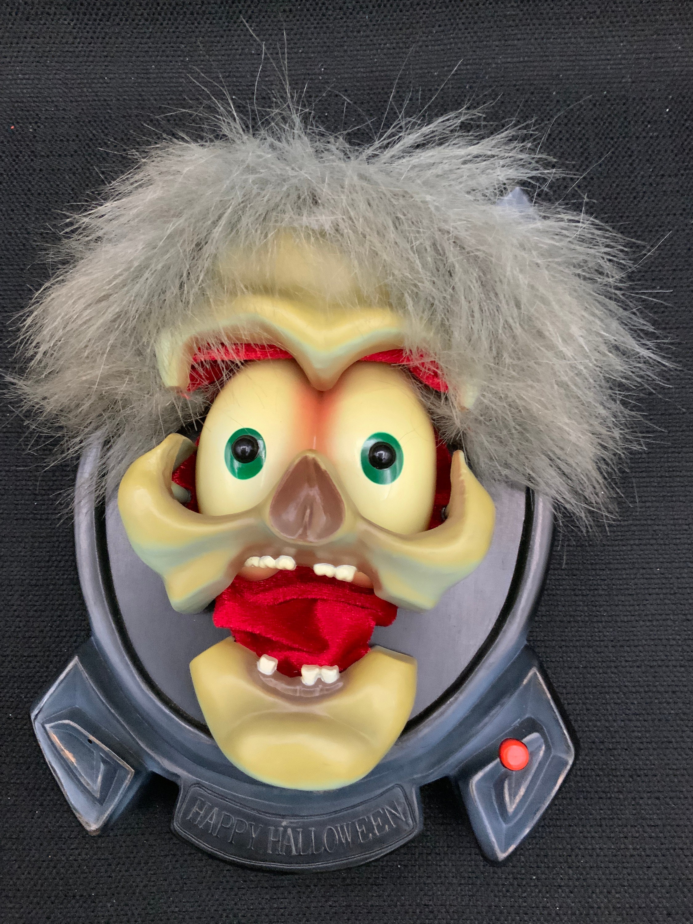 Gemmy Goblin Ghoul Gremlin Animated Picture Frame, Rare Halloween