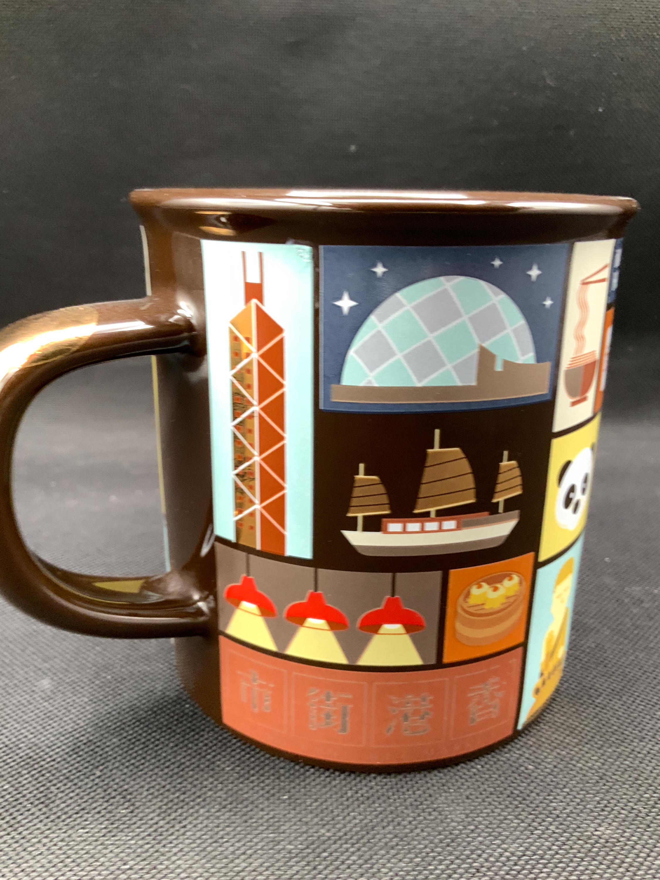 Starbucks Hong Kong City Mug 12oz, Vintage Pottery,starbucks 