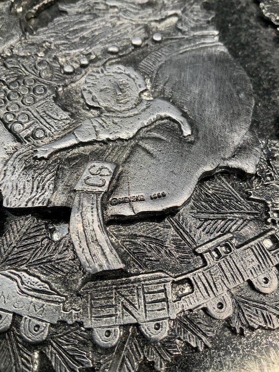 明治生命50周年記念菓子入れVintage Japanese pewter 明治生命50周年記念菓子入れVintage Japanese pewter Single Antique