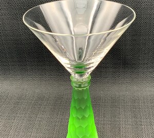 Lot De 4 Verres à Cocktail Vintage 200 Ml - Verres à Champagne Transparents Pour Cocktails, Desserts Et Fêtes
