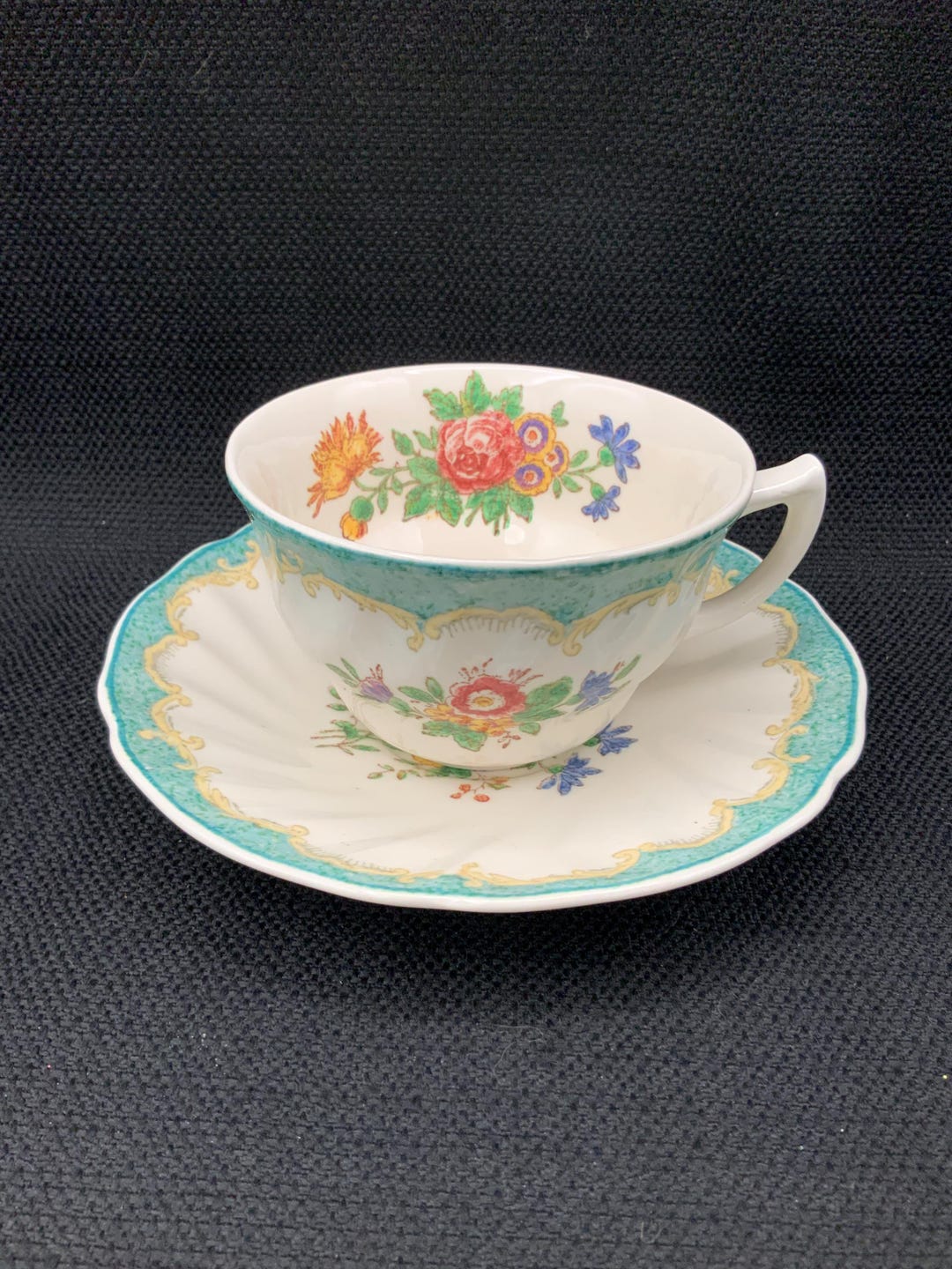 ヴィンテージ ロイヤルドルトン キングスウッド ティーカップ、英国製