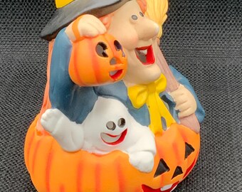 Bougeoir Citrouille D'Halloween, Citrouille D'Halloween En Céramique Raku, Diffuseur D'huiles Essentielles, Brûleur D'essences D'Halloween, Idée Cadeau - France