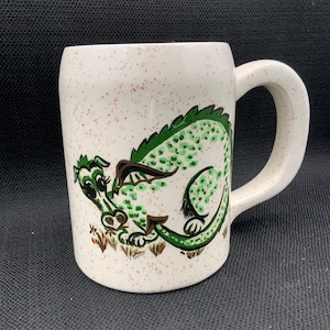 Dragon Theme Large Coffee Mug, Mythical Creature Mug, Fantasy Coffee Cup, Dragon Lover Gift, Unique Drinkware, Office Mug