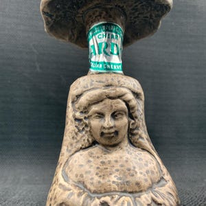 ヴィンテージ ミッドセンチュリー イタリアン セラミック チェリー アルド ボトル、レトロ デコレーション、キッチン収納、フルーツ モチーフ、ユニークなギフト