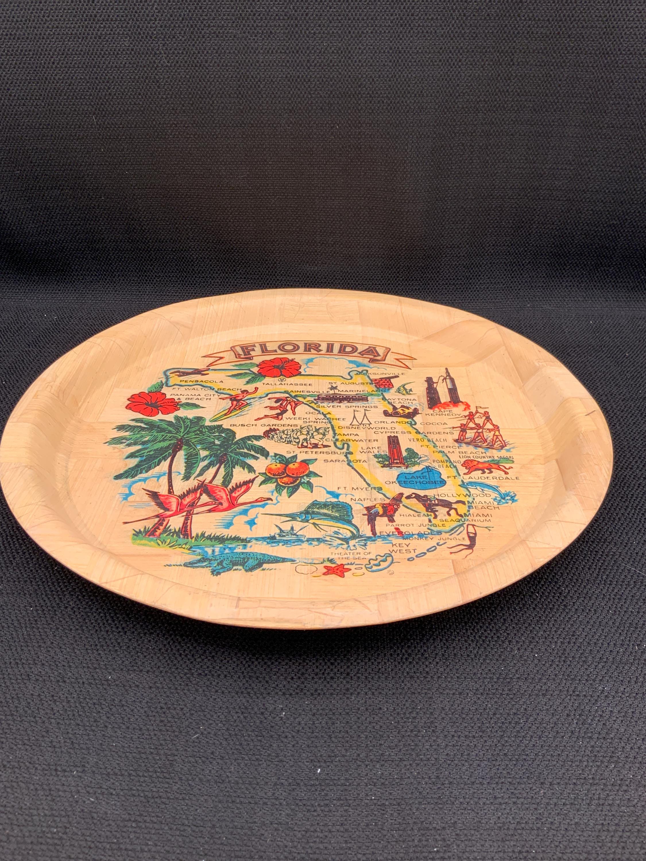 Plateau de service avec tiroir  Bambou  - TrésoDéco. Votre maison