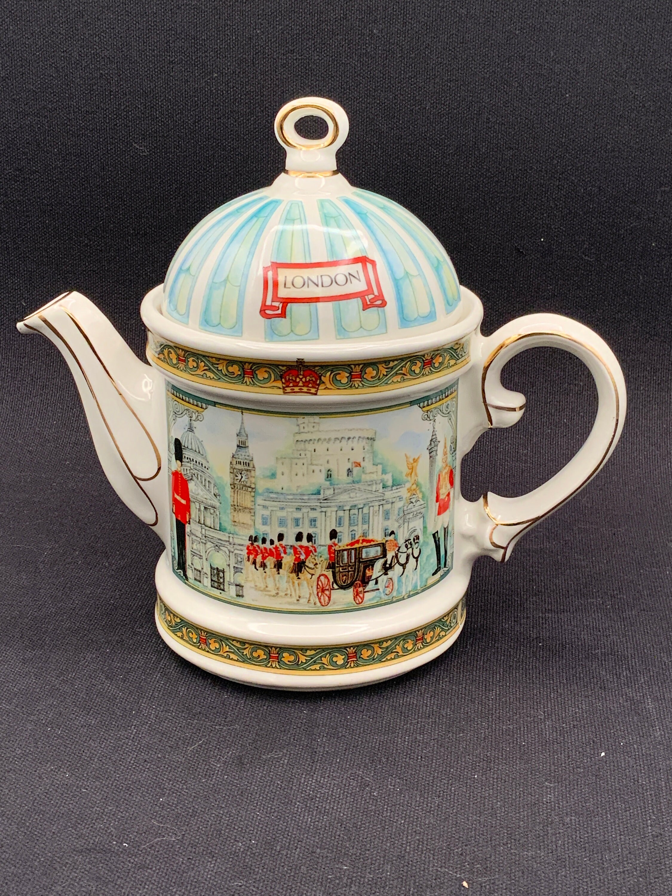 Kaffe Fassett Teapots Teapot Design for London Pottery by David Birch  Decorative Designs Are by Kaffe Fassett New in Box With Hangtag 