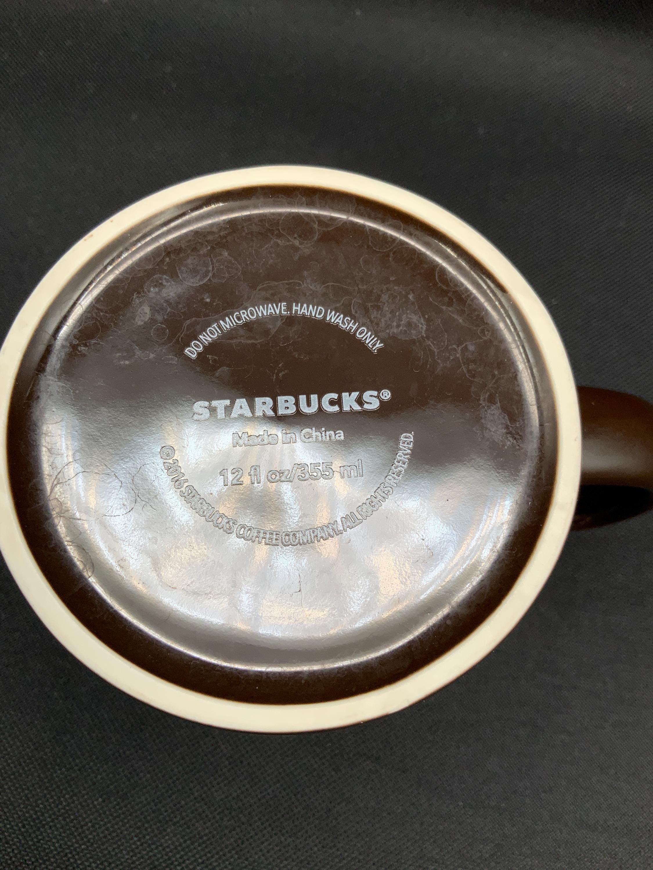 スターバックス香港シティマグカップ 12オンス、ヴィンテージ陶器 