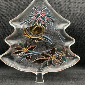 Bandeja para servir con forma de árbol de Navidad Savoir Vivre, plato festivo, bandeja para servir, hecha en Japón