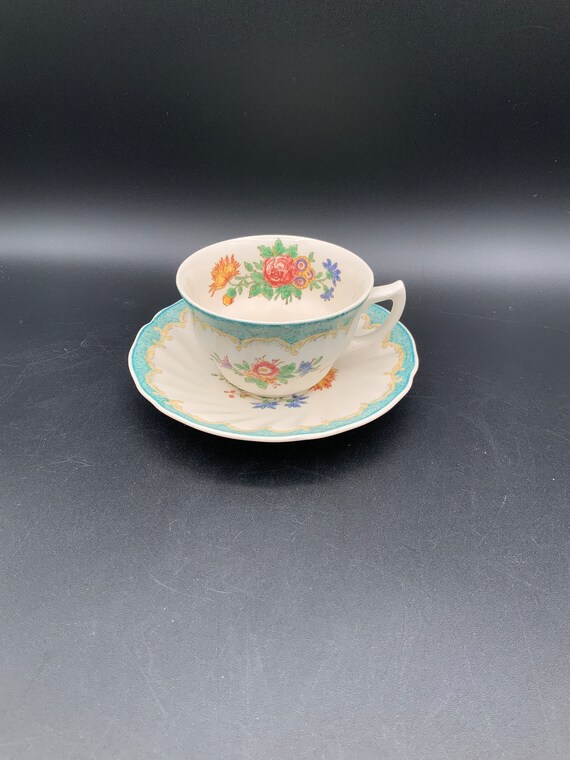 ヴィンテージ ロイヤルドルトン キングスウッド ティーカップ、英国製