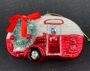 Adorno navideño personalizado para autocaravana, decoración navideña para viajes.