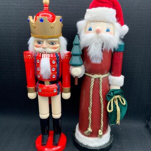 Classic Nutcracker Soldier Figurine, Holiday Decor Statue, Christmas Nutcracker Gift, Wooden Nutcracker, Festive Decor, Traditional Gift