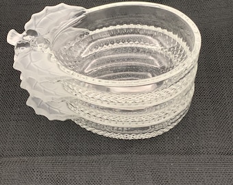 Studio Nova Crystal Candy Dish, Vintage facettierte Glasschale