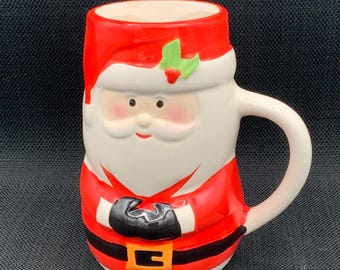Weihnachtsweihnachtsmann-Tasse Bay Island, Sammlerkaffeetasse, Festtagsurlaubs-Trinkgeschirr, Weihnachtsmann-Geschenktasse, Weihnachtsandenken