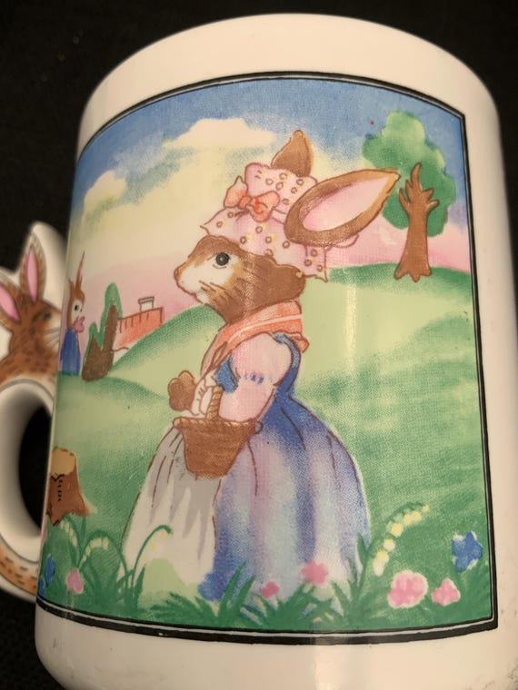 "Is The Order A Rabbit?" Tazza Con Fondo Convesso (Tipo Fouta-tsuki) - Stile Originale