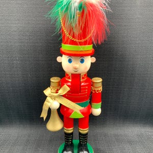 Pier One Wooden Nutcracker Soldier: 14 Inch Holiday Decor