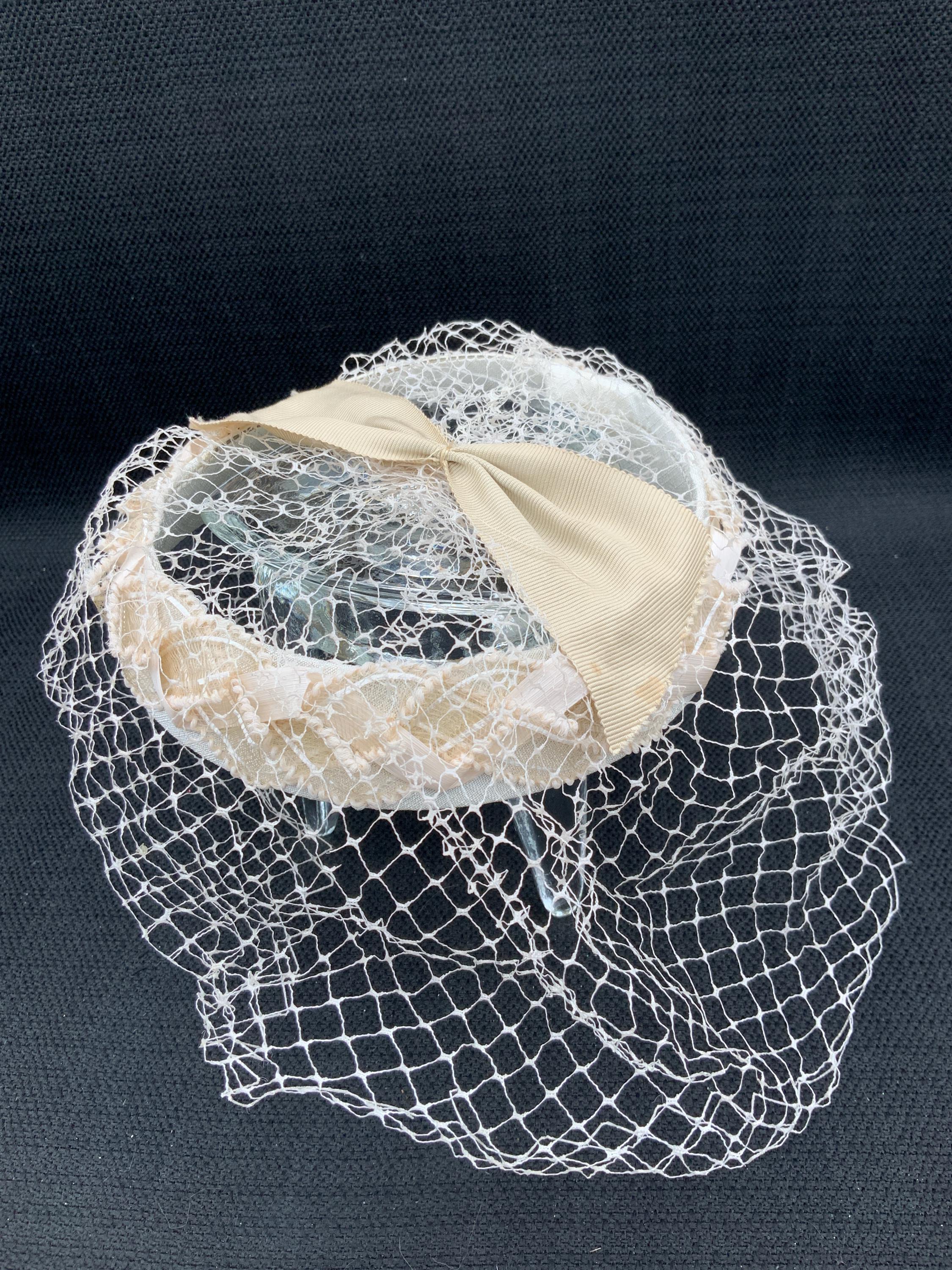 Cerchietto Con Velo Di Perle A Gabbia Per Uccelli: Cerchietto Con Velo Da Sposa Con Perle - Italia - 6