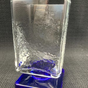 Blue Bormioli Rocco Ice Texture Cocktail Glass, Artistic Barware, Glassware, Home Bar Accessories, Beverage Glass