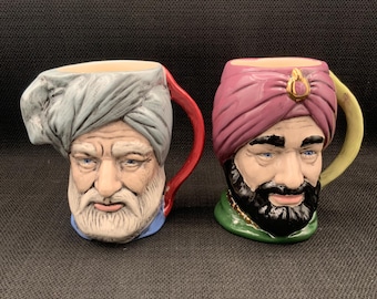 Vintage Tilso Japan Pirate Character Mug, Nautical Decor