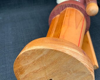 ヴィンテージ エルツ山地 木製くるみ割り人形、手作りドイツ製