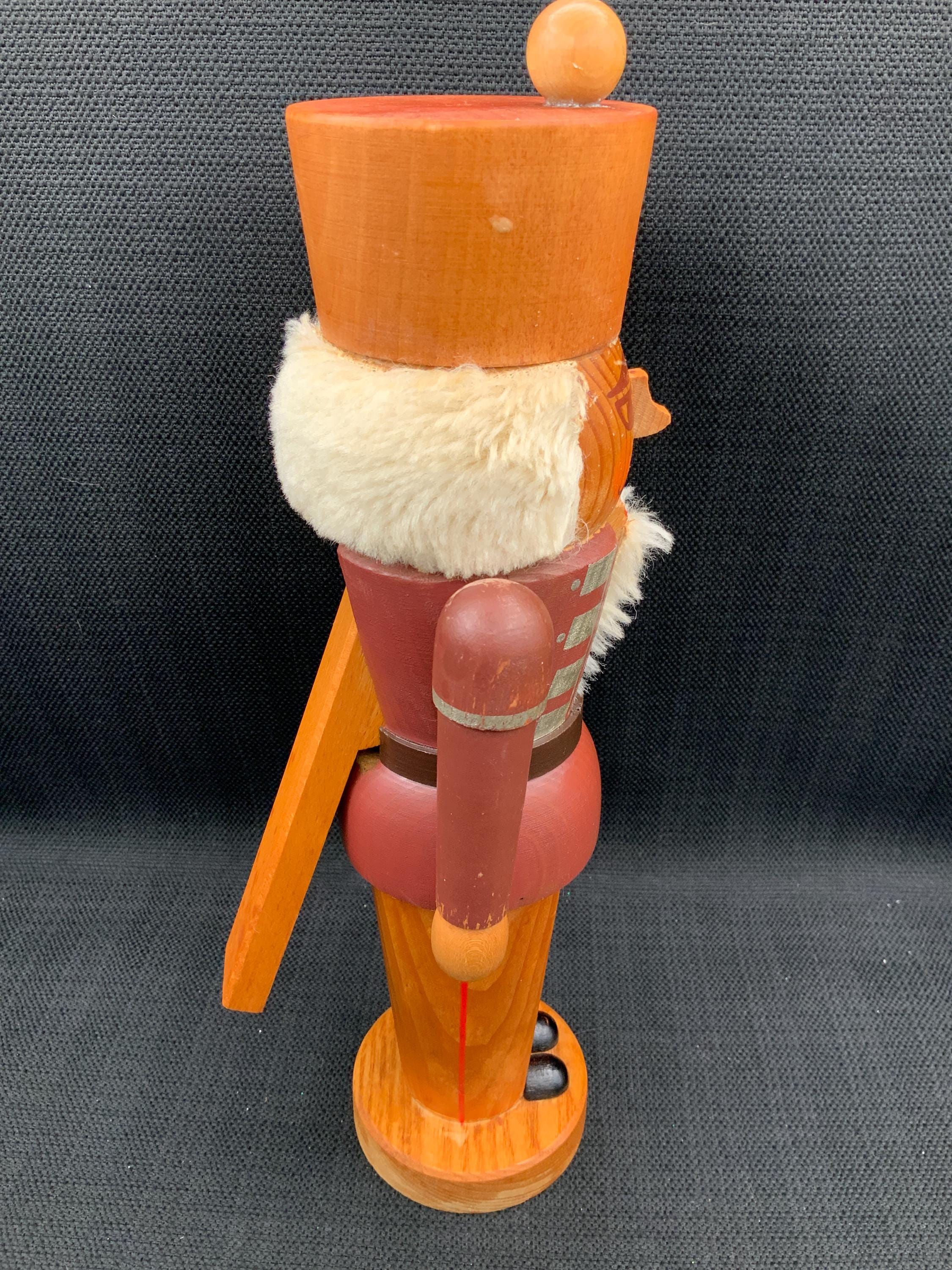 Expertic エルツ山地製 ハンドメイド木製くるみ割り人形 15インチ