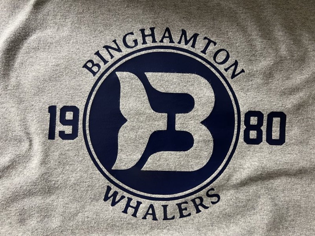 Binghamton Whalers 1980 T Shirt Etsy