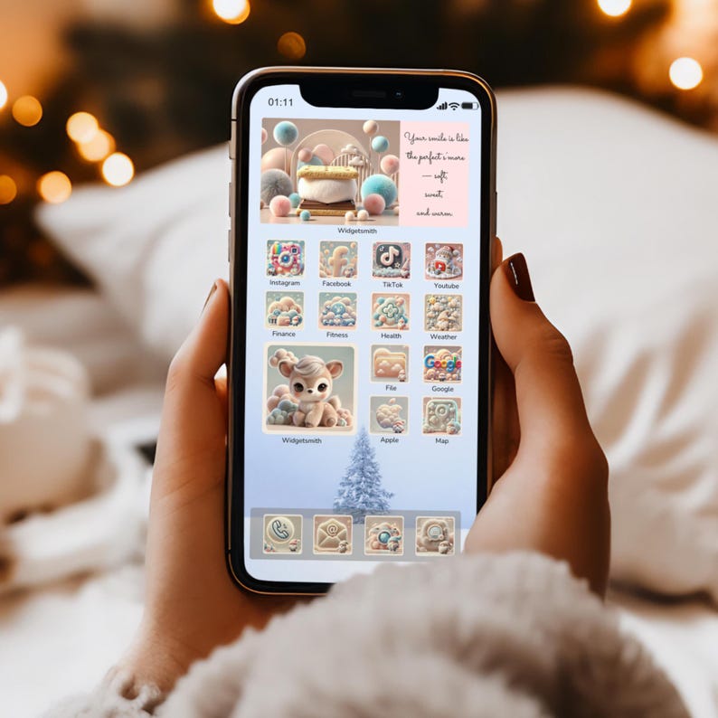 Cozy App Icons With Dwarf, Winter Aesthetic App Icons, Ios Icons, Cozy ...