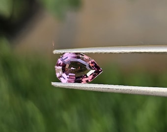Natural Spinel AAA Violet-Purple Colour Special Pear Cut: 0.90 Carat, Loupe Clean, For Jewellery