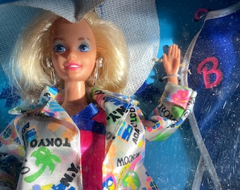 NOUVEAU 1997 Barbie Doll Holiday Voyage, Hot Mattel Toy Barbie