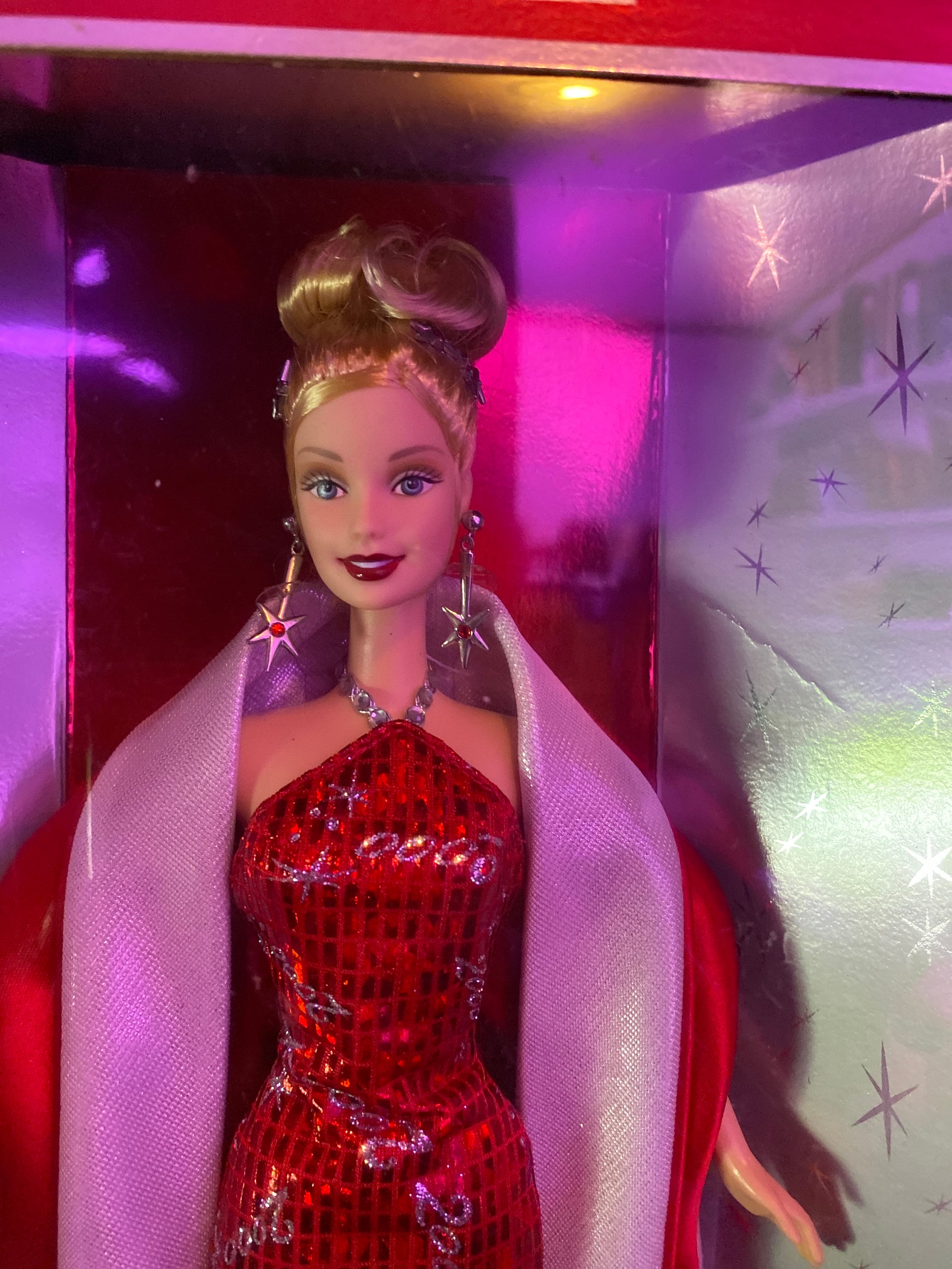 barbie 2000 red dress 2000 Ferrari Red Gown Barbie Sell4Value