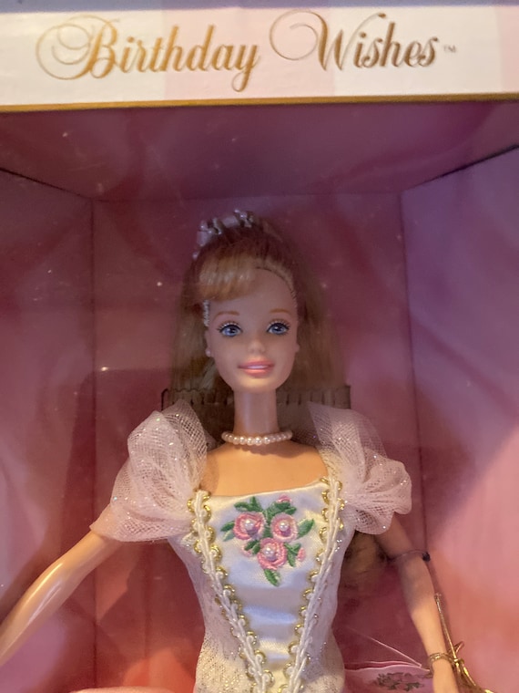 Birthday Wishes Barbie 1998 21128 NIB NRFB