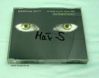 Eartha Kitt - Where is my Man &#39;98 CD (C191) *Rarity*