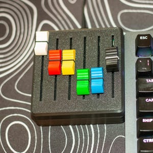 MIDI-kontroller 4/6x faders | USB-C dator DAW