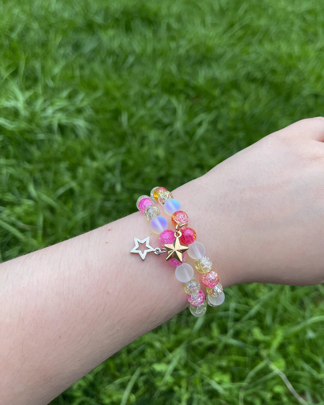 Starlink Beaded Friendship Bracelets Etsy