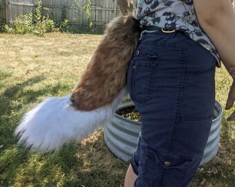 Fox Relaxed Canine Tail Fursuit Cosplay