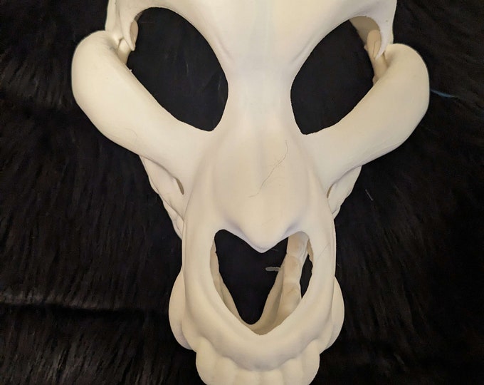 Skulldog Mask 3d Printed Furry Headbase Mask - Etsy