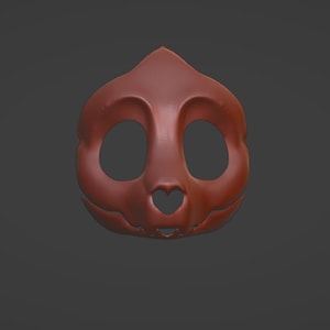 Kemono Skull 3d Printed Fursuit Headbase Print To Order