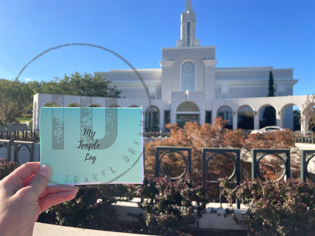 Temple Passport | Digital Temple Trip File | Stocking Stuffer | Gifts ...