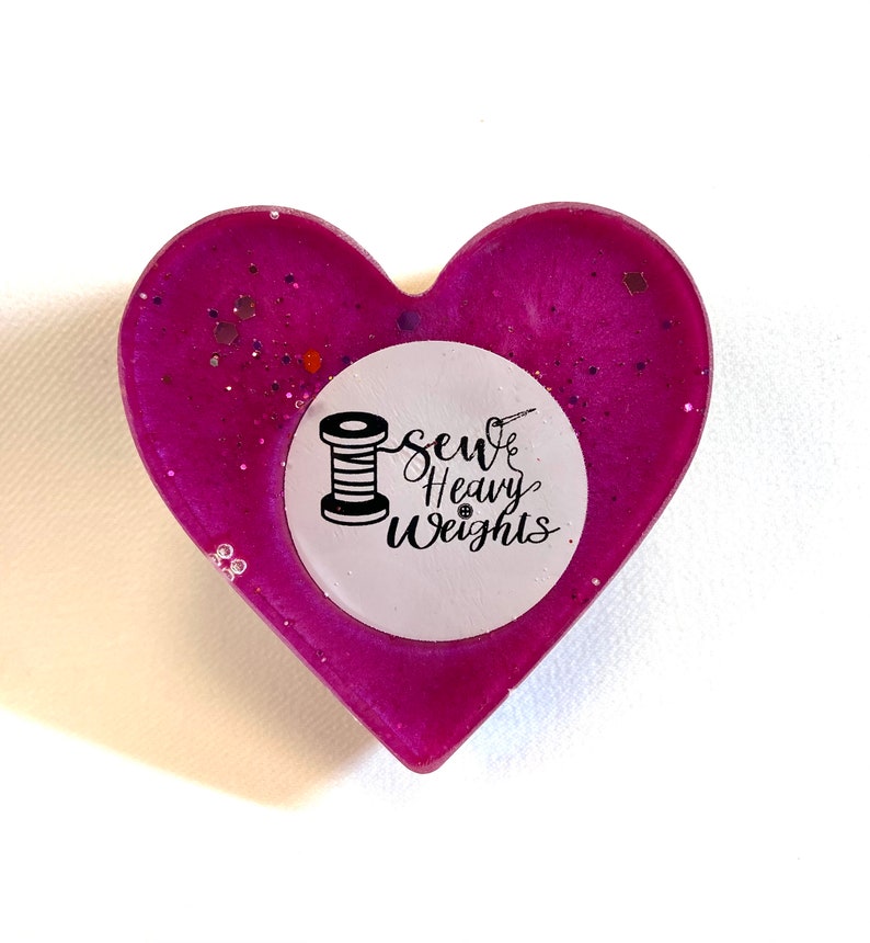 Sweetheart Candy Heavy Heart Large Heart Weight Etsy