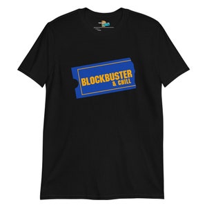 Blockbuster & Chill Retro Short-Sleeve Unisex T-Shirt