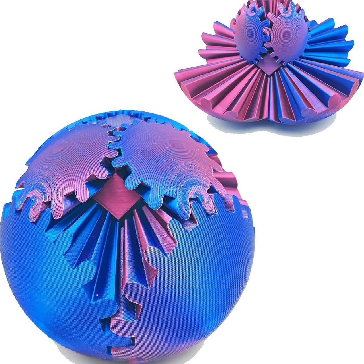 Jellystone - Duo Pack | Sensorische Bal & Fidget Bal | Blauw & Groen