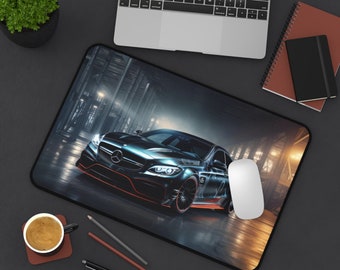 Mercedes AMG C63 Gaming Mouse Pad |  Large Desk Mat | Extend Gaming Mouse Pad | Gift for Gamers | Ideal Cute Office Dekor | Desk Accessories