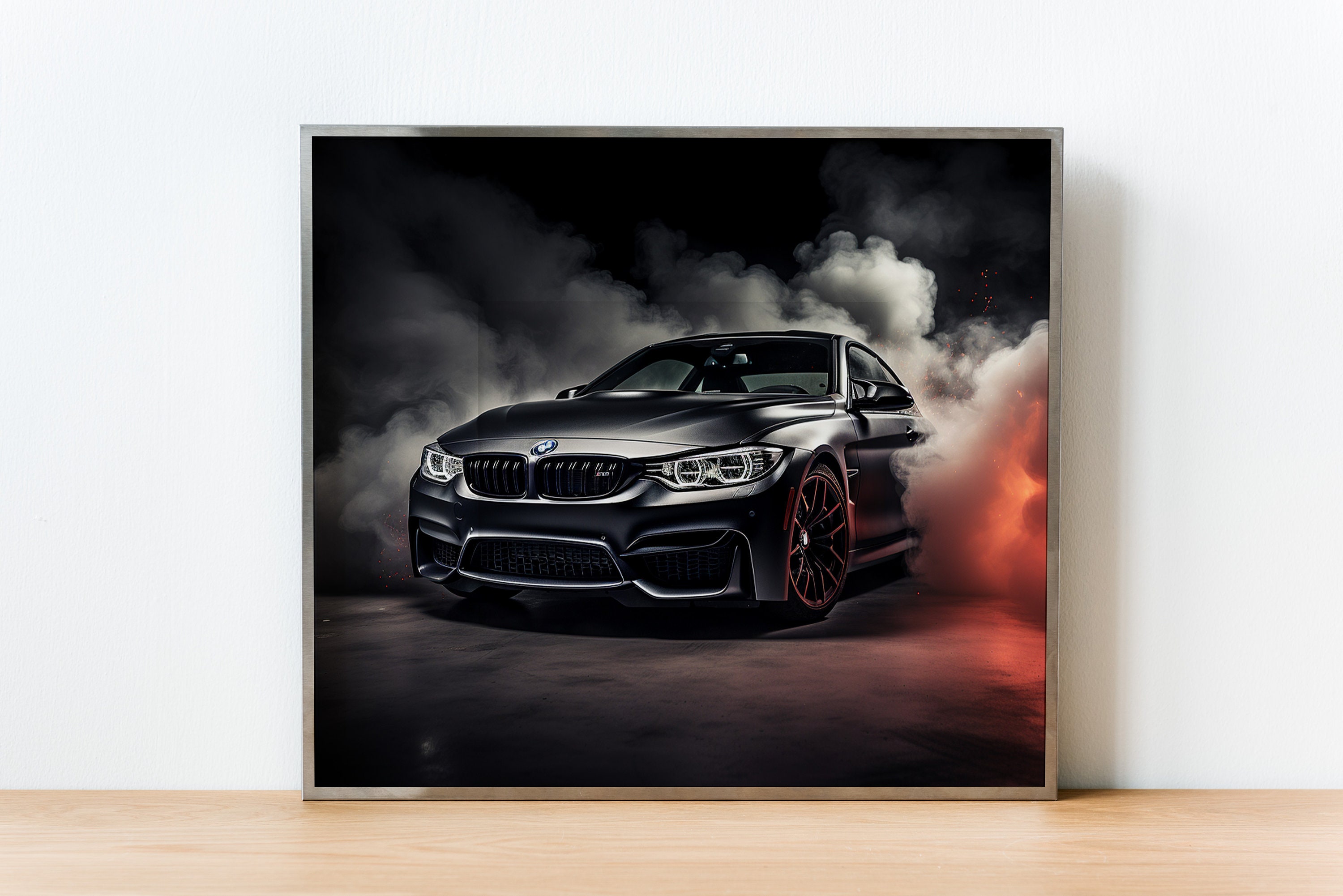 BMW M3 M4 Digital Art, BMW M3 M4, Digital Car Print, Printable Car Poster, BMW  Art, Car Automotive Enthusiast, Instant Digital Download 