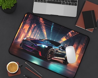 Tapis de bureau décoration d'intérieur, accessoires de voiture, sous-main de jeu Aston Martin, décoration de bureau, grand tapis de souris, cadeau gamer, accessoires de bureau