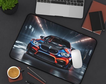 BMW M3 M4 Gaming Mouse Pad | Large Desk Mat | Extend Gaming Mouse Pad | Gift for Gamers | Ideal Cute Office Dekor | Desk Accessories